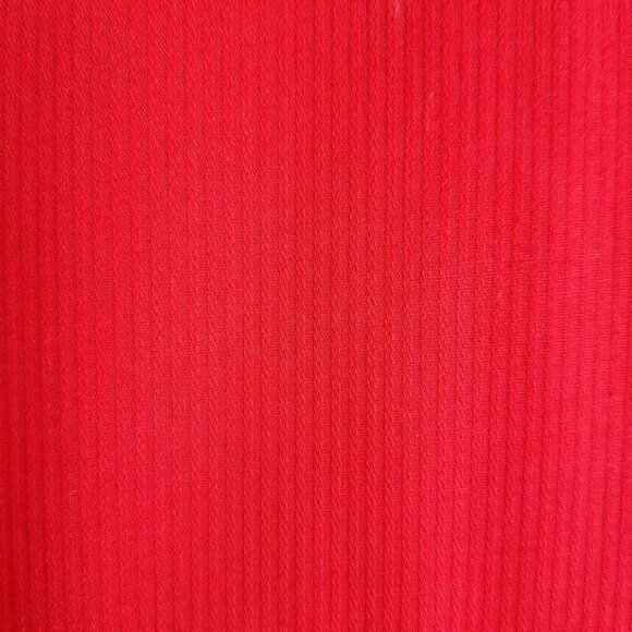 RIDERS by LEE RED / Easy Care Button Down Shirt Top Tonal Stripe Red Sz XL - Picture 12 of 14